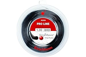 Kirschbaum Saitenrolle Pro Line II Bobine de Fil Noir 1,25 mm Unisexe