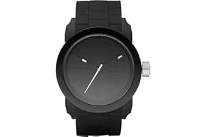 Diesel męski zegarek Double Down, mechanizm kwarcowy z silikonowym paskiem