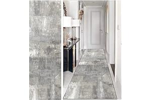 DTUQYX Chodnik długi, antypoślizgowy dywan do kuchni, 70 x 300 cm, poliester, nadaje się do prania i trwały, do sypialni, salonu, biura, jadalni, regulowany, towar sprzedawany na metry