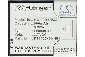 vhbw 1x Batterie Compatible avec Texas Instruments TI Nspire CX Cas Graphing, TI-Nspire CX Cas Calculatrice de Poche (900mAh, 3,7V, Li-ION)