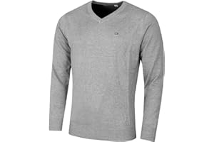 Calvin Klein Herren V-Ausschnitt Soft Cotton Easy Care Pullover