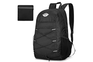 Gukasxi 25L Ultra Lightweight Foldable Backpack Hiking Backpack Trekking Rucksack Bag for Women Men Lightweight Outdoor Camping Daypack for Outdoor Sport Travelling Walking Hiking Camping Biking
