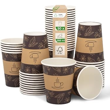 Amscan Rainbow & Cloud Einwegbecher – 8 Bunte Papierbecher Für Jede Party