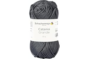 ‎SCHACHENMAYR SINCE 1822 Schachenmayr Catania Grande, 50G Grey Handstrickgarne