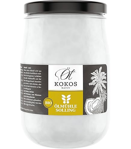 mituso Bio Kokosl, nativ, 1er Pack (1 x 1000 ml) im Bgelglas : Amazon.de:  Lebensmittel & Getrnke