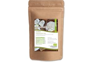 ‎MYNATURA Mynatura Bio Kokosraspeln fein teilentölt | Aus frischem Kokosnussfleisch | Ideal für Backen, Müsli, Smoothies & Curry | Ballaststoffreich & Proteinquelle | Ohne Zusätze | 1000g Beutel (2 x 1000g)