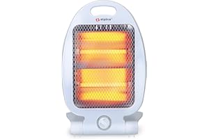 alpina Heizgert Quarz Kompakt auf Fu 800 Watt, Weiß