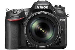 Nikon D7200 Digital SLR Camera (24.2 MP, 18-105 mm VR Lens, Wi-Fi, NFC) 3.2-Inch LCD Screen (Renewed)