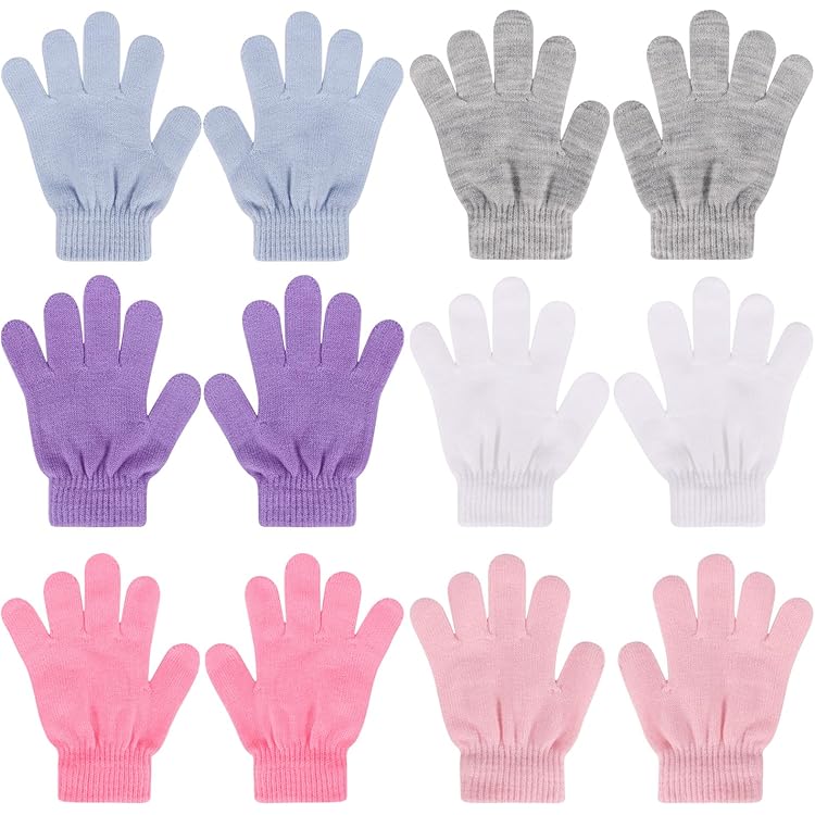 TAGVO Vingerloze handschoenen voor kinderen van 1-5 jaar, jongens en meisjes, warme wandelbare winterhandschoenen, flip top, cartoon, schattige warme winterhandschoenen voor jongens en meisjes, blauw