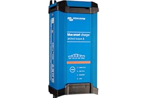Victron Energy Blue Smart IP22 24-Volt 16 amp 230V, Caricatore Batteria a Singola Uscita CEE 7/7, Bluetooth