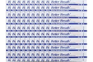 LIBAIDZ 50 Pièces Patch Nez Respiration,Bande Nasale,Nose Strips,Patch Nasal,Nasal Strips,Bandelette Nasale,Patch Anti Bandelette Nasales Anti Ronflement,pour une Meilleure Respiration,66*19mm(Couleur Peau)