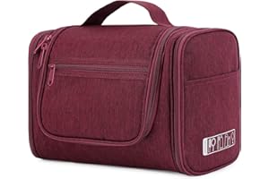 WANDF Grande borsa da bagno da appendere per donna, borsa da toilette da uomo, grande, per campeggio, viaggi, per bambini, donne e uomini