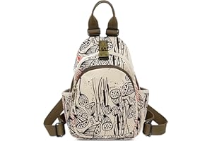 DEEVORCA Sac À Dos Femme Chic – Oxford Résistant À L’Eau, Équipé D'Une Conception Multi-Poches Antivol, Bandoulière Réglable – Idéal Pour Voyage, Travail, École, Sorties, Rendez-Vous Blanc A