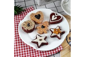 XCSJ 6pcs Realistische Künstliche Lebensmittel Gefälschte Kekse Künstliche Desserts Künstliche Backwaren Imitation Kekse Simulation Realistische Lebensmittel Für Dekoration Fotografie Display Modell