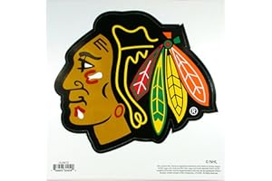 NHL Siskiyou Sports Fan Shop Chicago Blackhawks Logo Magnete 20,3 cm Blatt Teamfarbe