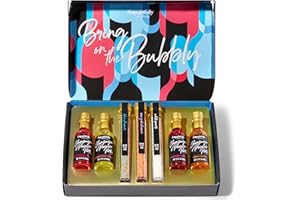 Modern Gourmet Foods, Bubblies' Prosecco Cocktail Toppers Kit De Terapia, Incluye 4 Mezclas de Cócteles (no contiene alcohol)