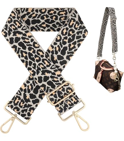 Bandoulière Réglable Pour Sac - Longueur 80-140 Cm - Largeur 5 Cm - Mousquetons Métal