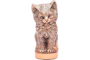 Au Paradis Des Chats Yali Cat Urn, Pet Urns For Cats Ashes, Pet Cremation Urn For Cat, Memorial Decorative Handmade, Pet Remembrance Gift Cat, Memory Of His Pet