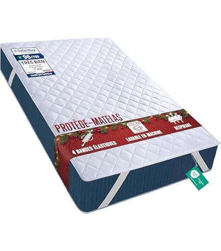 BONEX Housse De Matelas Confort Pour Matelas D'une Dimension