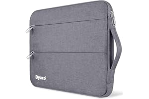 Dyazo Water Resistant Laptop Sleeve/Laptop case/laptop cover with Handle Compatible for 15 Inch to 15.6" Inches laptops & Notebooks - Grey