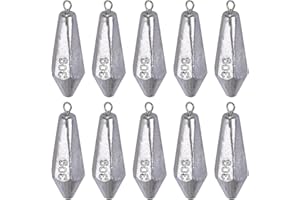 ‎QUALYQUALY QualyQualy Grundblei Angeln Dropshot Blei Sinker Drop Shot Bleigewichte Angelzubehör Angelblei Set Blei Gewichte für Süßwasser Casting FischenBassforelle Wels