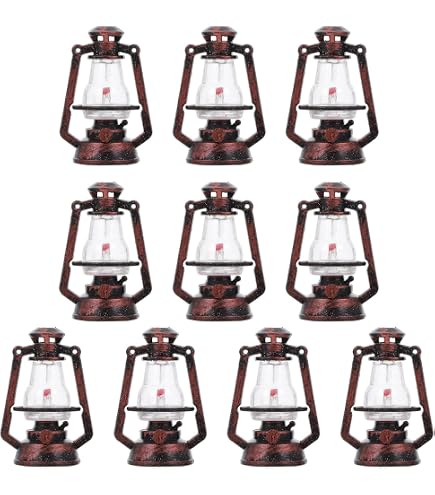 Mini Lanterne Decorative Kate Aspen In Metallo Vintage – Set Da 12 Pezzi Per Centrotavola E Bomboniere