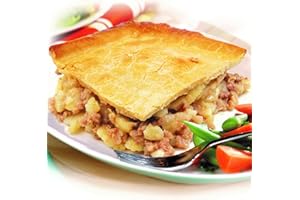 GREENHALGH’S CRAFT BAKERY LTD Greenhalgh's (Multi Portion Potato & Meat Pie) - All pies serve 8 portions. All pies will be delivered pre-baked and chilled.