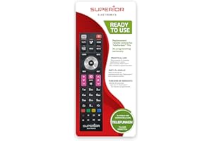 SUPERIOR ELECTRONICS Uniwersalny pilot zastępczy Telefunken gotowy do użycia