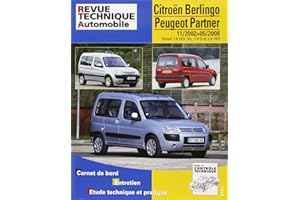 E.T.A.I - Revue Technique Automobile 111 - CITROEN /PEUGEOT BERLINGO I - M59/PARTNER I PHASE 2 - 2002 à 2010