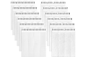 DAMOGO Picture Hanging Strips Heavy Duty,24-Pairs(48 Strips)Picture Canvas Hanger No Nails,69 x 16mm Photo Frame Stickers for Wall,Damage Free Adhesive Poster Refill Mounting Strips