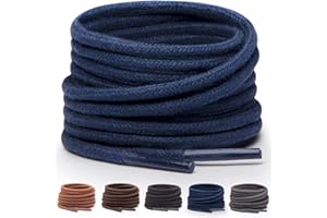 Miscly Lacets pour Chaussures de Ville - Disponibles en Plusieurs Longueurs et Couleurs