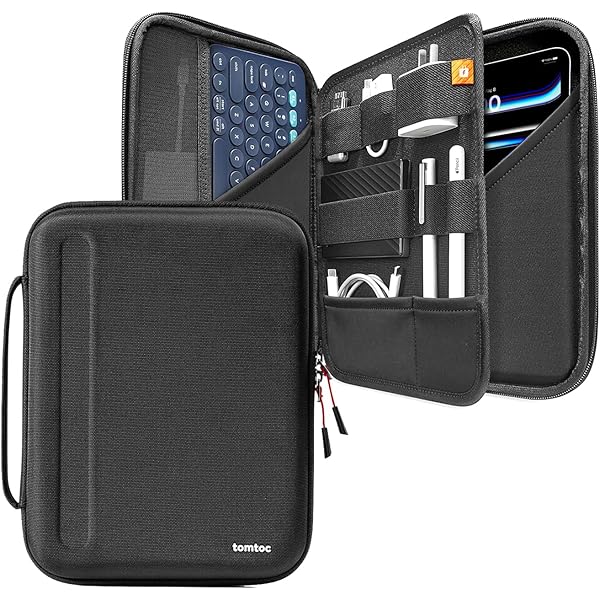 tomtoc mannen schoudertas voor 2024 11 inch iPad Pro M4, 11 inch iPad Air M2, minimale enkele