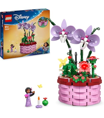 KBIBCK Blumenstrauß Bausteine Set – 438 Teile Mit Spieluhr & Staubdichter Kuppel, DIY Blumendeko