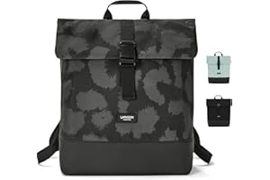 LARKSON Mochila Mujer y Hombre - Tammo - Para Portátiles - Trabajo, Universidad y Viaje - Backpack Enrollable y Ligero - Repelente al Agua