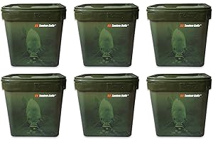 ‎TANDEM BAITS Tandem Baits Angeleimer Angel Zubehör Karpfenköder Angelköder Eimer Behälter 17 L