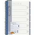 Foldermate 5 Subject notebook A5 |150 Sheets |Perforated, Ruled, 80gsm | Asstored Colors