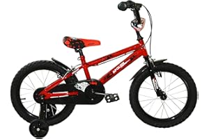 Ümit Bicicleta 16" APOLON, Juventud Unisex, Rojo, Mediano