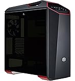 Cooler Master MasterCase Maker 5t PC-Gehäuse 'ATX, micro-ATX, Mini-ITX, USB 3.0, Echtglas-Seitenteil' MCZ-C5M2T-RW5N
