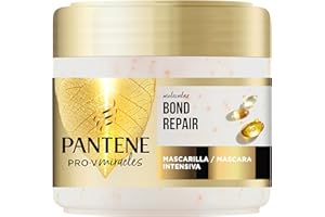 Pantene Molecular Bond Repair Mascarilla Capilar Intensiva con Biotina 300ml Fórmula Pro-V para Pelo Dañado y muy Seco. Deja el Pelo Visiblemente más Sano, Fuerte y Regenerado