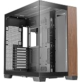 Antec C8 Ahşap, Fanlar Dahil Değildir, Ahşap &Ouml;n Panel, &Ccedil;ift Odacıklı D&uuml;zen, Tip-C, 360mm Radyat&ouml;r Desteği, Dikişsiz TG &Ouml;n ve 