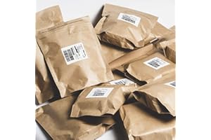 RUSPEPA Enveloppes Poly En Papier Kraft, Sacs D'Expédition Auto-Scellants, Emballage 100% Recyclable Et Réutilisable Excellente Idée Pour Les Vêtements De T-Shirt - 23,6 X 33 cm - 25 pièces
