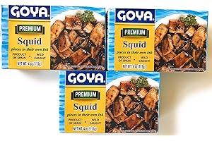 Goya Calamares Tinta Squid, 4 once (confezione da 3 pezzi)