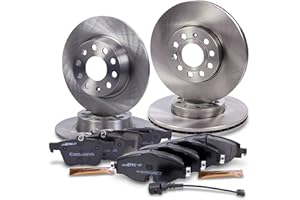 ‎ATEC GERMANY ATEC Germany Bremsenset inkl. Bremsscheiben Vorne Ø 312 mm + Hinten Ø 272 mm + Bremsbeläge Vorne und Hinten