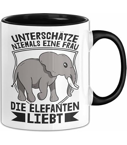 Lustige Bison-Tasse „Leicht Abgelenkt Von Bisons“ – 300 Ml, Spülmaschinengeeignet