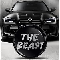 Badge Avant Et Arrière Pour BMW – Compatible Pièce 51147057794 – 82 Mm, Noir – Pour Série 1, 5