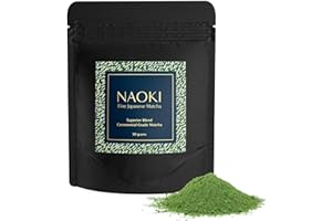 Naoki Matcha (Superior Ceremonial Blend, 30g) - Authentic Japanese Matcha Green Tea Powder Ceremonial Grade from Uji, Kyoto