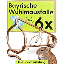 Agrarflora Whlmausfalle Spar Set - mit 5 Kder Platten - praktische  Mausefalle - Kderfalle zur Whlmausbekmpfung - Schnappfalle im Sparpack -  5 Stck : Amazon.de: Garten