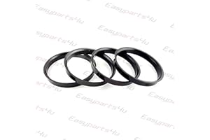 GREITAPIGU.LT 4 X Set Cerchioni Anelli di centraggio 70,0 mm a 65,0 mm, cerchi in alluminio