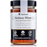 Natura Hives Honey by MasWorth - 100% Cretan Honey - Thyme, Wild Herbs & Pine (400gr)