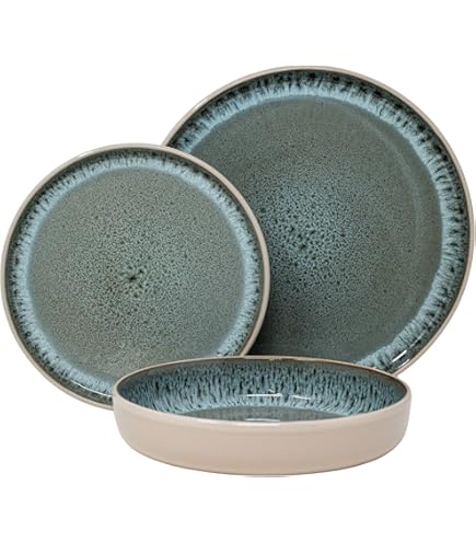 Set 4 Ciotole Colazione In Porcellana - 450 ML, Lavastoviglie E Microonde Safe - Foto 8